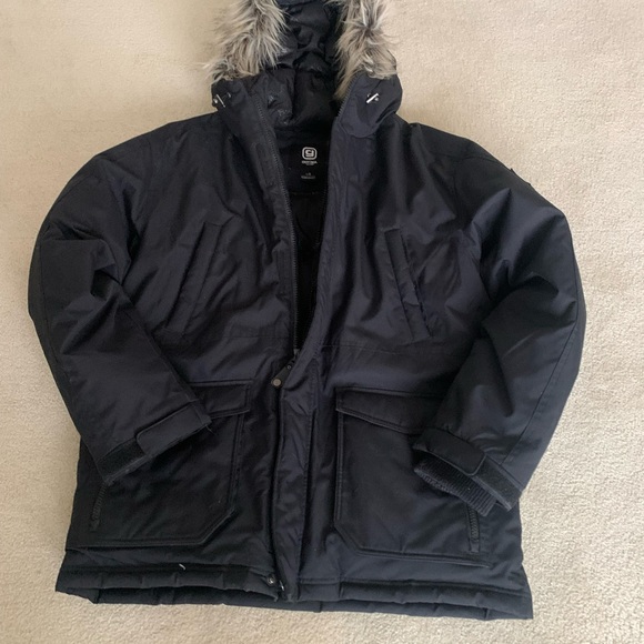 Gotcha glacier men’s down hooded parka size Large - Picture 4 of 7